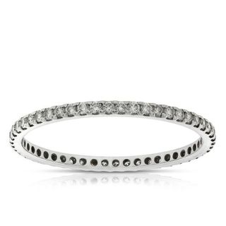 Ben Bridge + Diamond Eternity Band 14K