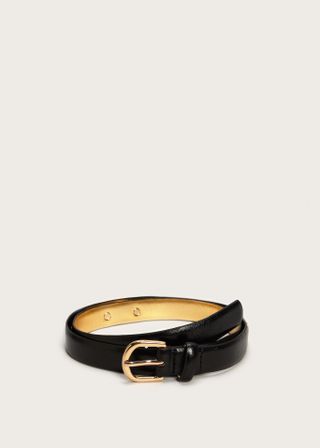 Violeta by Mango + Appliqué Skinny Belt