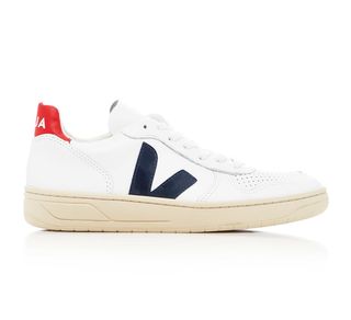 Veja + V10 Nautico Leather Sneakers