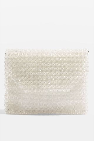 Topshop + Beaded Shoulder Bag