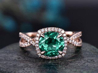 Will Work + Emerald Engagement Ring