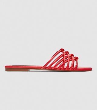 Zara + Flat Tubular Sandals