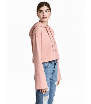 H&M + Short Hooded Sweatshirt