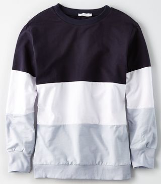Don’t Ask Why + Colorblock Boyfriend Sweatshirt