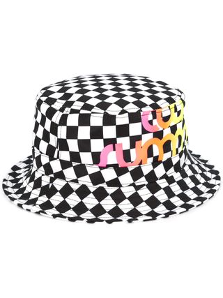 Ports V + Cool Summer Checkered Print Hat