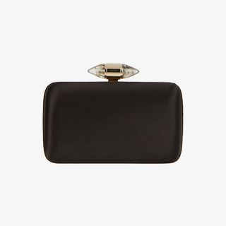 Givenchy + Satin Clutch With Jewellery Clasp