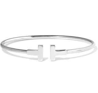 Tiffany & Co. + T Wire 18-Karat White Gold Bracelet