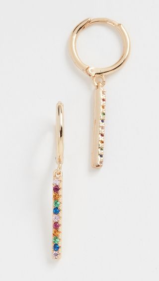 Shashi + Rainbow Drop Earrings