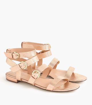 J.Crew + Buckled Gladiator Sandals