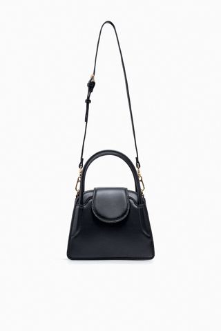 Zara + Flap Mini City Bag