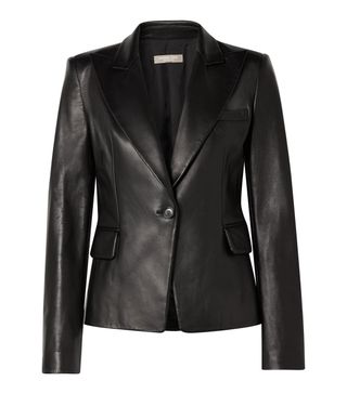 Michael Kors + Leather Blazer