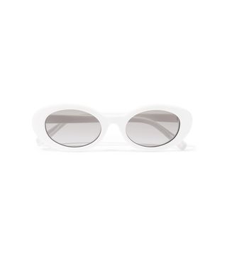 Elizabeth and James + Mckinley Oval-frame Acetate Sunglasses