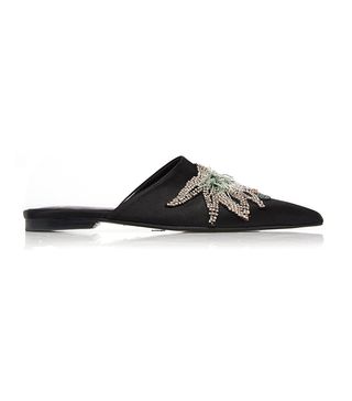 Lanvin + Embroidered Mule