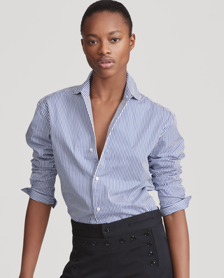 Ralph Lauren Collection + Capri Cotton Striped Shirt