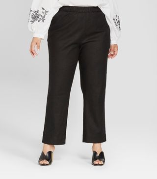 Who What Wear + Relaxed Pull-On Trouser