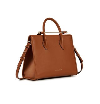 Strathberry + Midi Tote in Tan