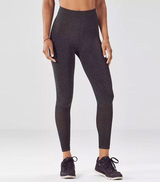 Fabletics + Seamless High-Waisted Mesh 7/8