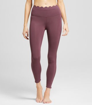 JoyLab + Premium Lightweight High-Rise Scalloped Leggings