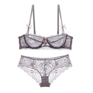 Varsbaby + Lumiere Lace Balconette Bra and Panty Set