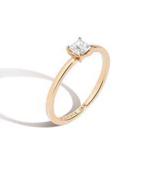 Aurate + Large Diamond Solitaire Ring