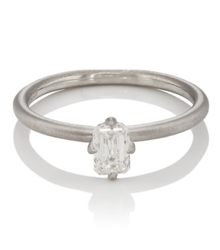 Tate Union + Emerald-Cut White Diamond Ring