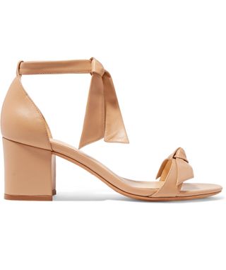 Alexandre Birman + Clarita Bow-Embellished Leather Sandals