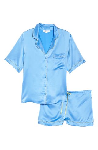 Christine Lingerie + Silk Short Pajamas