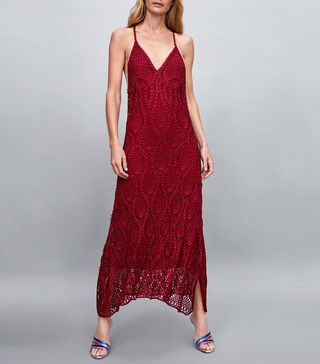 Zara + Limited Edition Crochet Dress