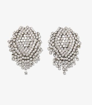Zara + Bejeweled Fringed Earrings