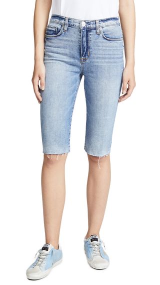 Hudson Jeans + Zoeey Cutoff Boyfriend Shorts