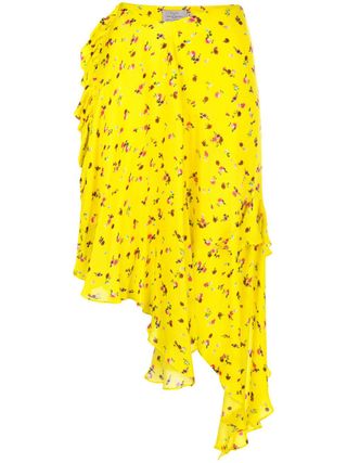 Preen by Thornton Bregazzi + Asymmetric Floral Skirt