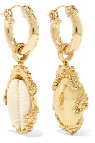 Ellery + Rosalind Gold-Plated Earrings