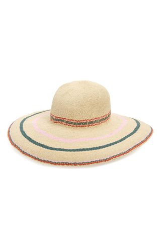Madewell + Biltmore Tulum Stripe Straw Hat