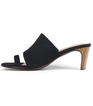 Who What Wear + Ruth Toe Ring Wood Heeled Pumps