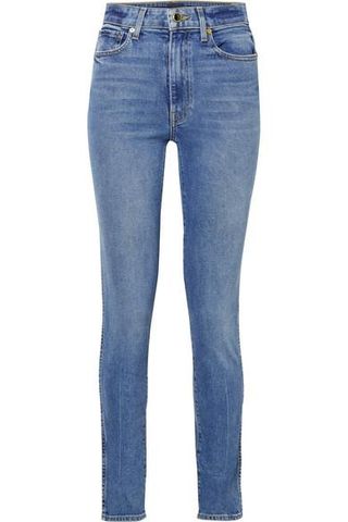 Khaite + Vanessa High-Rise Skinny Jeans