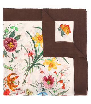Gucci + 60's Floral Print Scarf