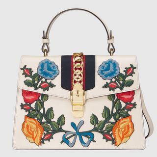 Gucci + Sylvie Medium Top Handle Bag