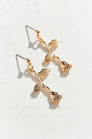 Urban Outfitters + Rose Statement Drop Earring