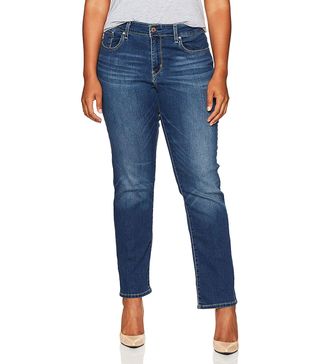 Signature by Levi Strauss & Co. Gold Label + Plus-Size Modern Straight Jeans