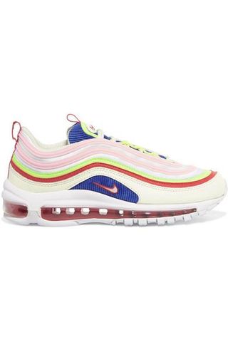 Nike + Air Max 97 Se Leather and Mesh Sneakers
