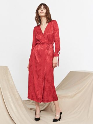 Kitri + Odile Red Wrap Dress