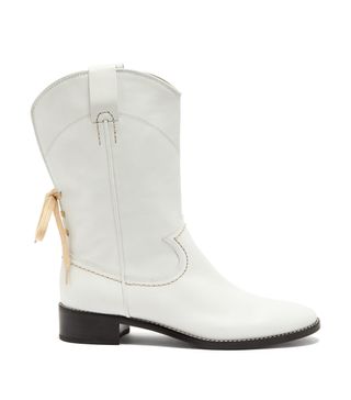 See by Chloé + Western Leather Boots