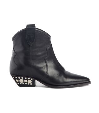 Isabel Marant + Dewina Western Suede Ankle Boots