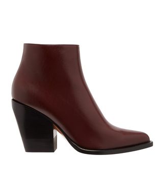 Chloé + Western Leather Boots