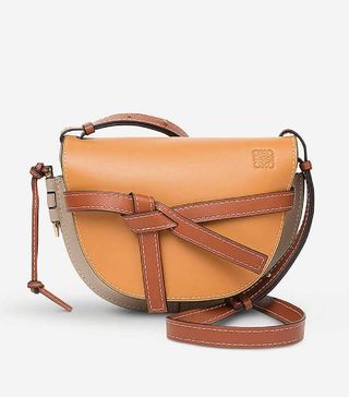 Loewe + Gate Small Leather Shoulder Bag