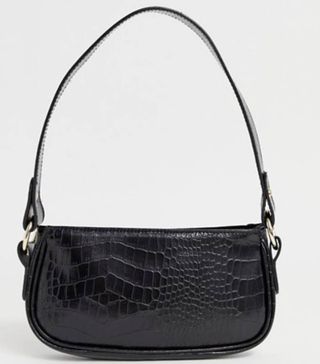 ASOS + Croc Effect '90s Shoulder Bag