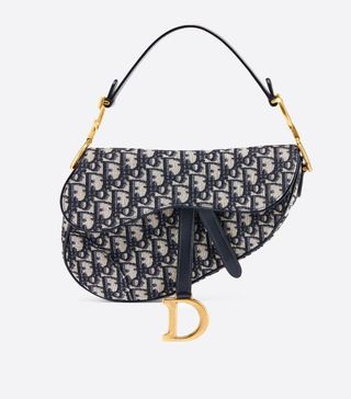 Dior + Oblique Saddle Bag