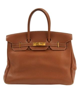 Hermès + Birkin 35 Leather Handbag