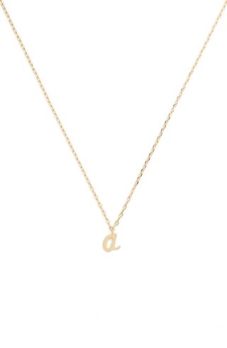 Kate Spade New York + One in a Million Initial Pendant Necklace
