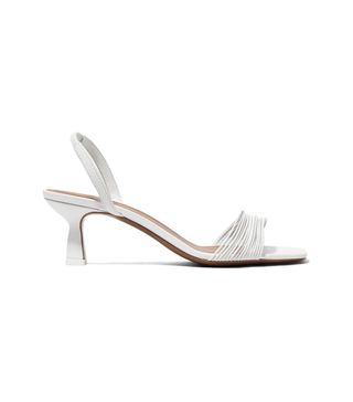 Neous + Rossi Leather Slingback Sandals